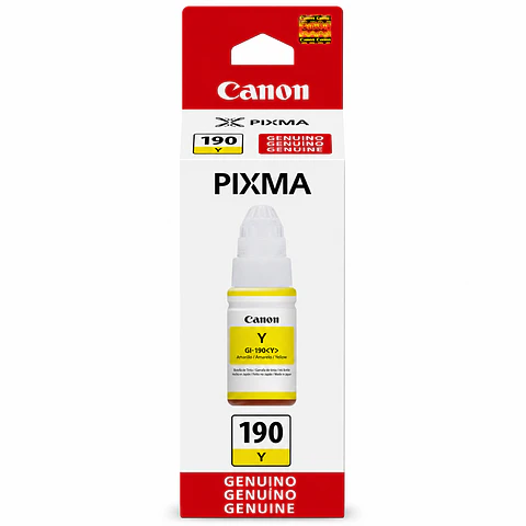 Tinta Original Canon GI-190 Y (0670C001AC)