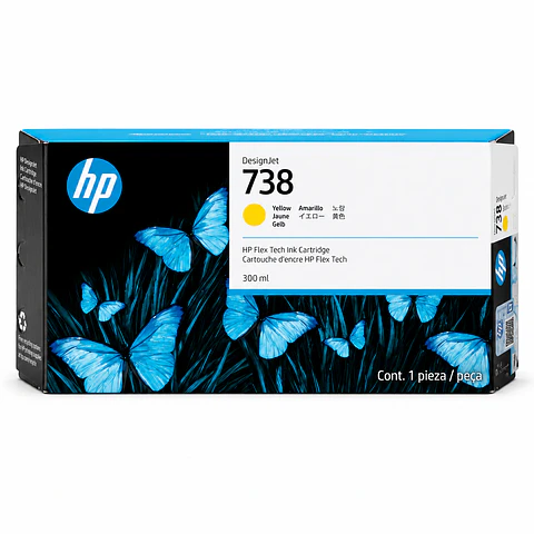 Tinta Original HP 738 Y (676M8A) 