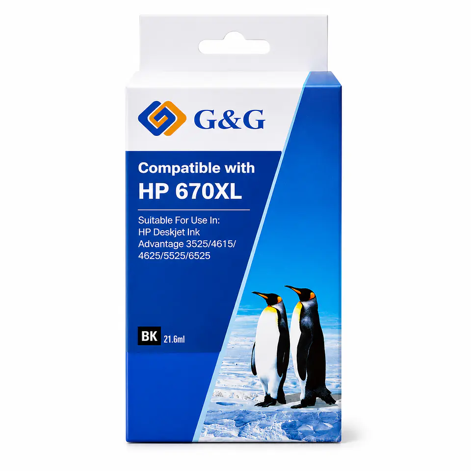 CARTRIDGE ALT. H670XL BK G&G 1