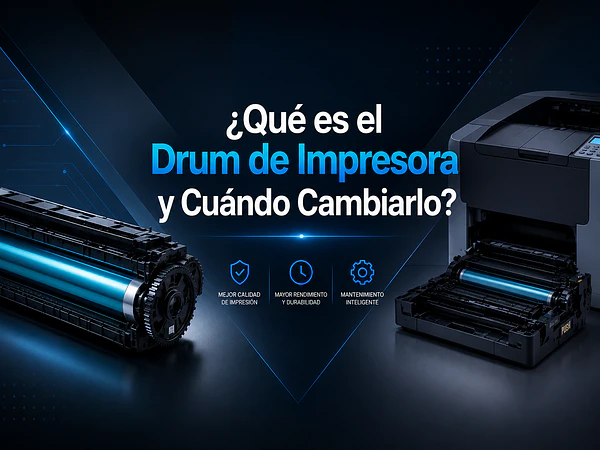 ¿Qué es el Drum de Impresora y Cuándo Cambiarlo?