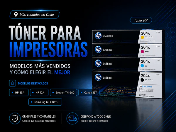 Tóner para impresoras: modelos más vendidos y cómo elegir el mejor