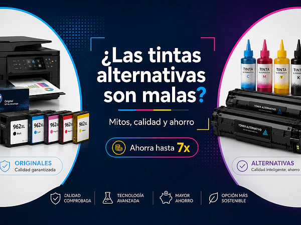 Tintas Alternativas vs Originales: ¿Cuál Conviene?