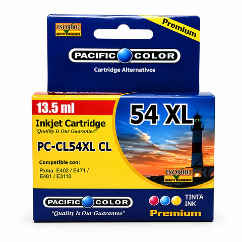 Cartucho Alternativo Pacific Color Cl-54Xl Cl