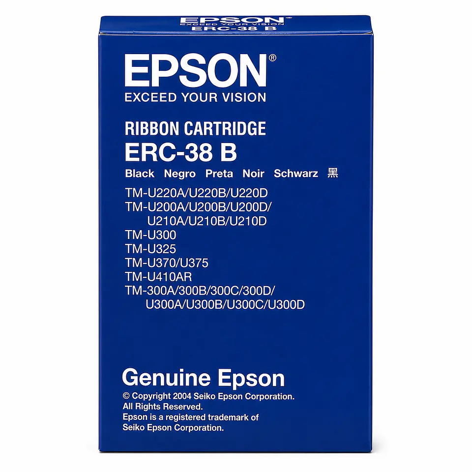 Cinta De Impresora Original Epson Erc-38 1