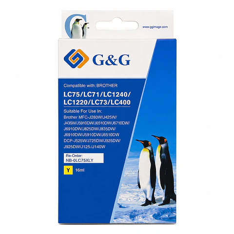 CARTRIDGE ALT. LC75XL Y G&G