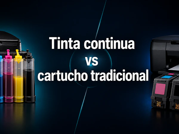 Tinta Continua VS Cartucho Tradicional