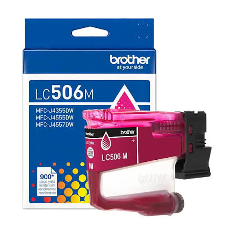 Cartucho de Tinta Original Brother LC506 Magenta  1