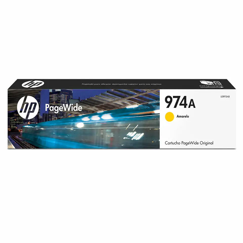 Cartucho Original HP 974A Amarillo L0R93AL 1