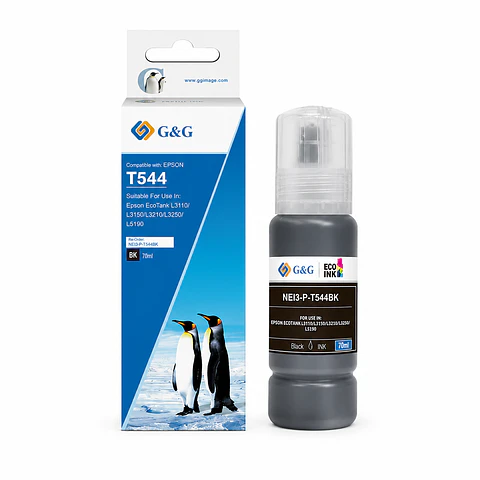 Botella Tinta Alternativa T544 BK G&G