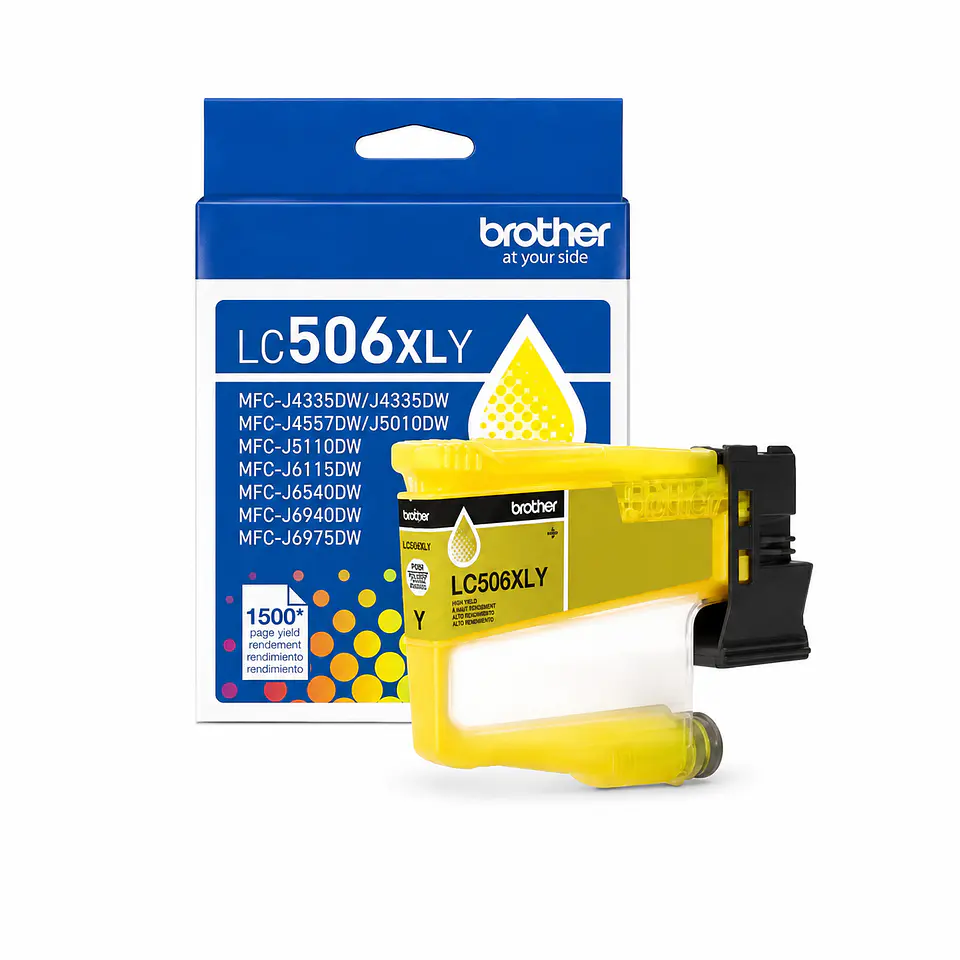 Cartucho de Tinta Original Brother LC506Y Amarillo 1