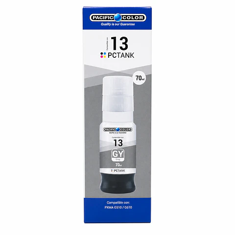 Tinta Alternativa Pacific Color GI-13 Gris – Botella de 70 ml