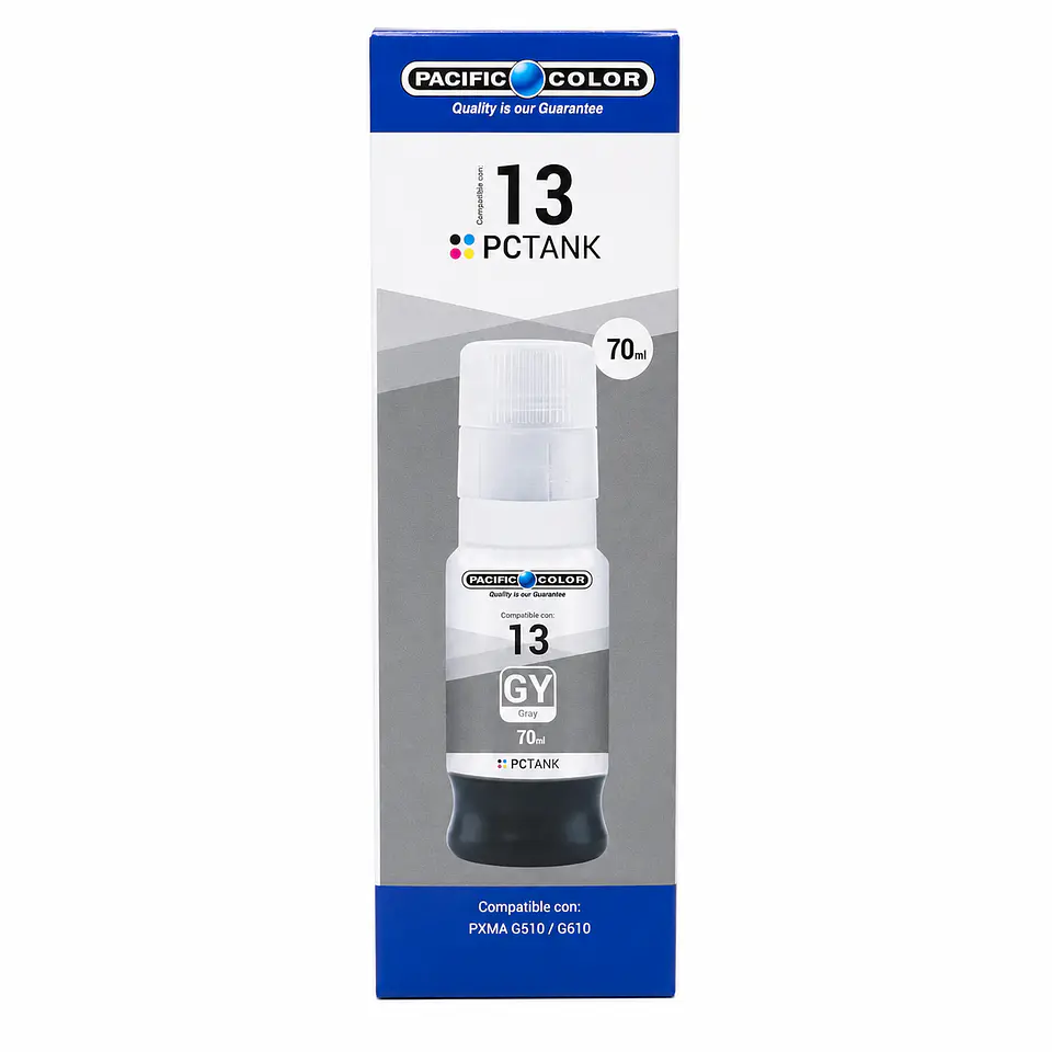 Tinta Alternativa Pacific Color GI-13 Gris – Botella de 70 ml 1