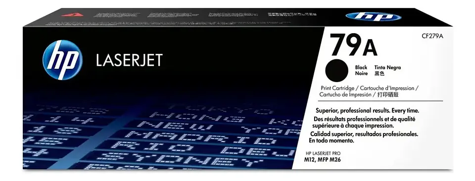 Tóner Original HP 79A CF279A Negro – Rendimiento 1.000 Páginas 1