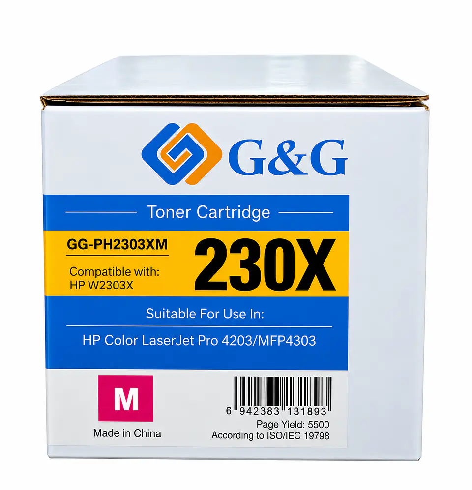 Tóner Alternativo G&G HP 230X Magenta (W2303X) 5.500 Páginas 2