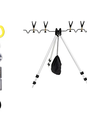 Caña De Pescar Easy Fly 240 Rocktrail, Mas Soporte (ger)