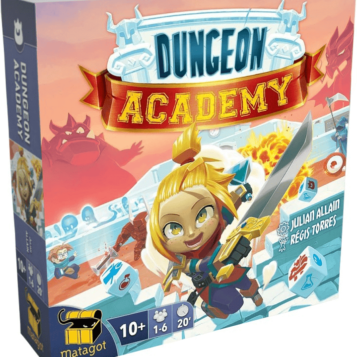 Dungeon Academy - Juego de Mesa - Español  1