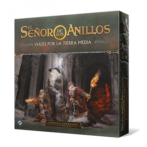 Señor de los Anillos Viajes por la Tierra Media - Expansión Sendas sombrías - Español