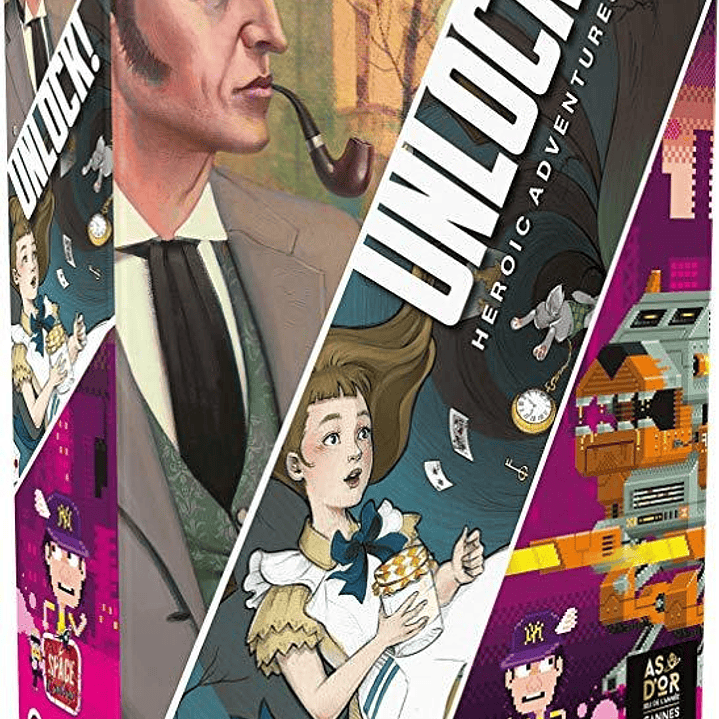 Unlock - Heroic Adventures - Juego de Mesa - Español 1