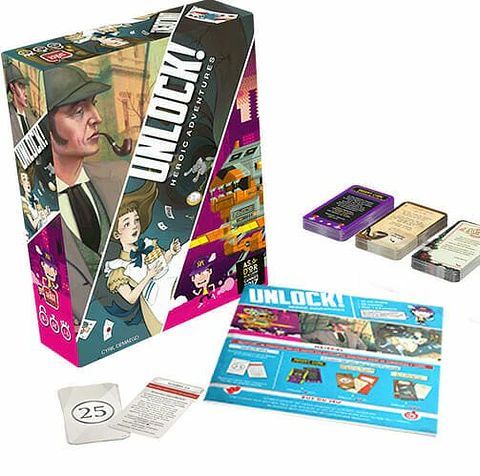 Unlock - Heroic Adventures - Juego de Mesa - Español