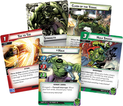 Marvel Champions Pack de Heroe Hulk - Español