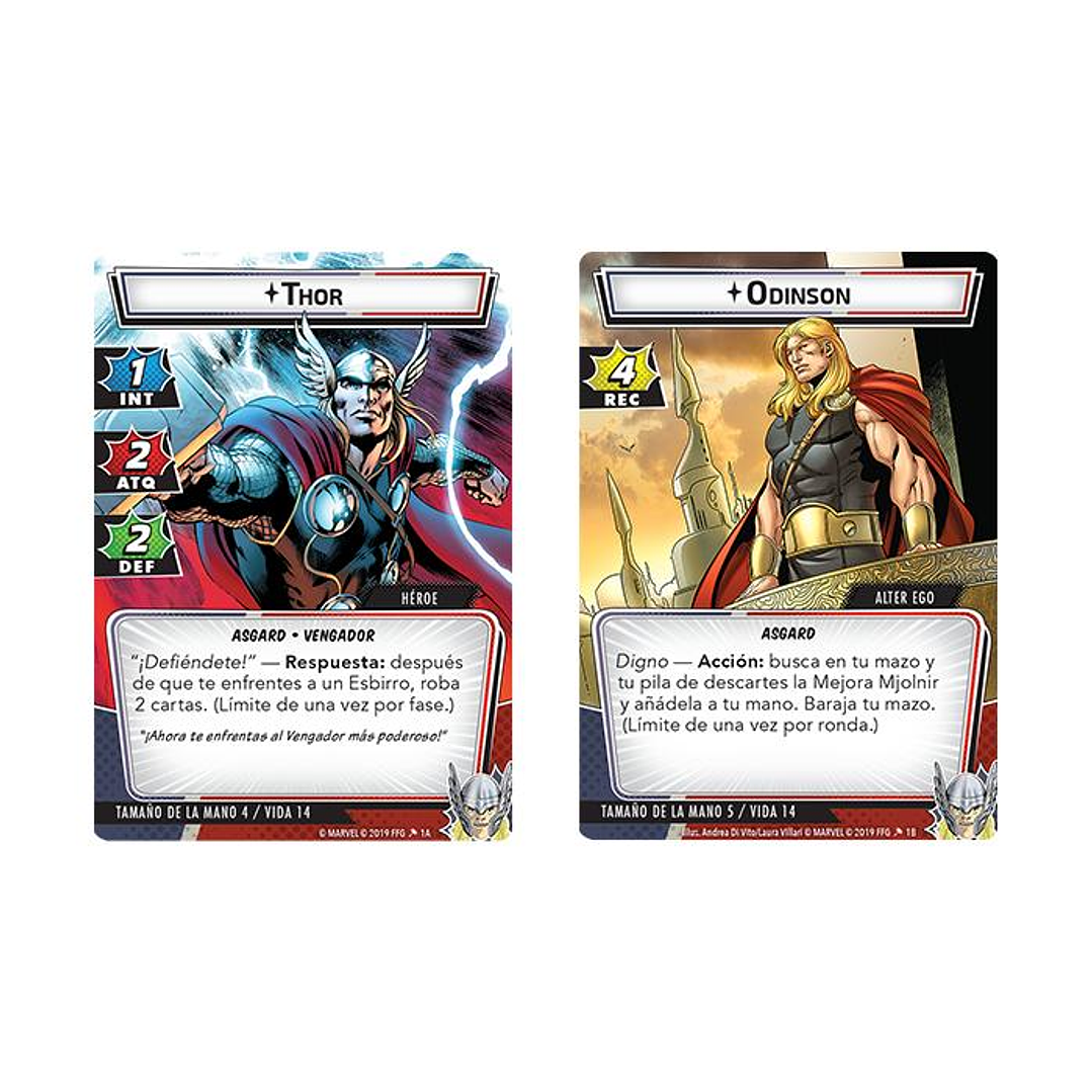 Marvel Champions Pack de Heroe Thor - Español 3