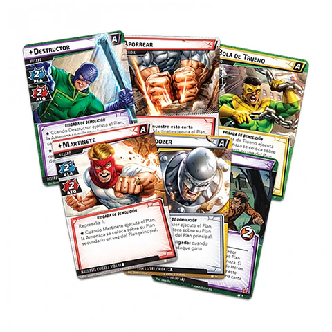 Marvel Champions Pack de Escenario Brigada de Demolición - Español