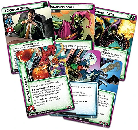 Marvel Champions Pack de Escenario El Duende Verde - Español