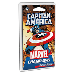 Marvel Champions Pack de Heroe Capitan America - Español