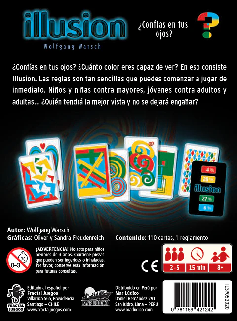 Illusion - Juego de Mesa - Español