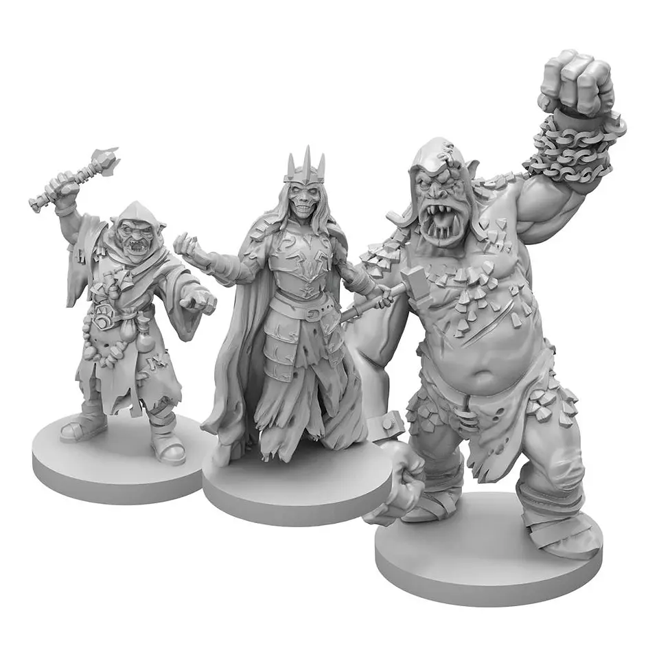 Señor de los Anillos Viajes por la Tierra Media - Pack de Figuras Moradores de la Oscuridad - Español 3