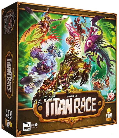 Titan Race - Juego de Mesa - Español