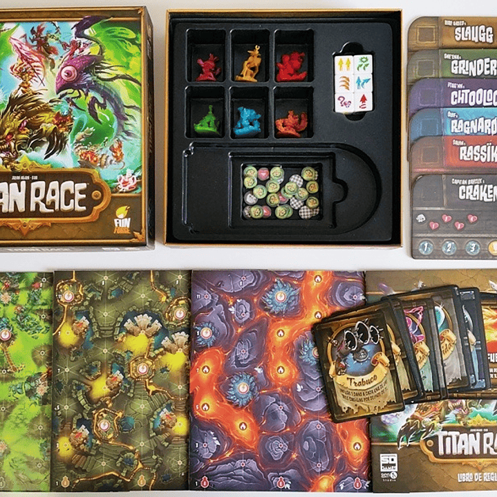 Titan Race - Juego de Mesa - Español 2