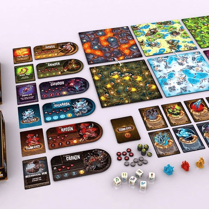 Titan Race - Juego de Mesa - Español 3