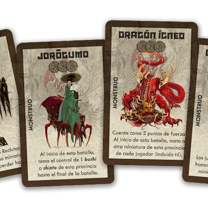 Rising Sun: Pack de monstruos - Juego de Mesa - Español 2