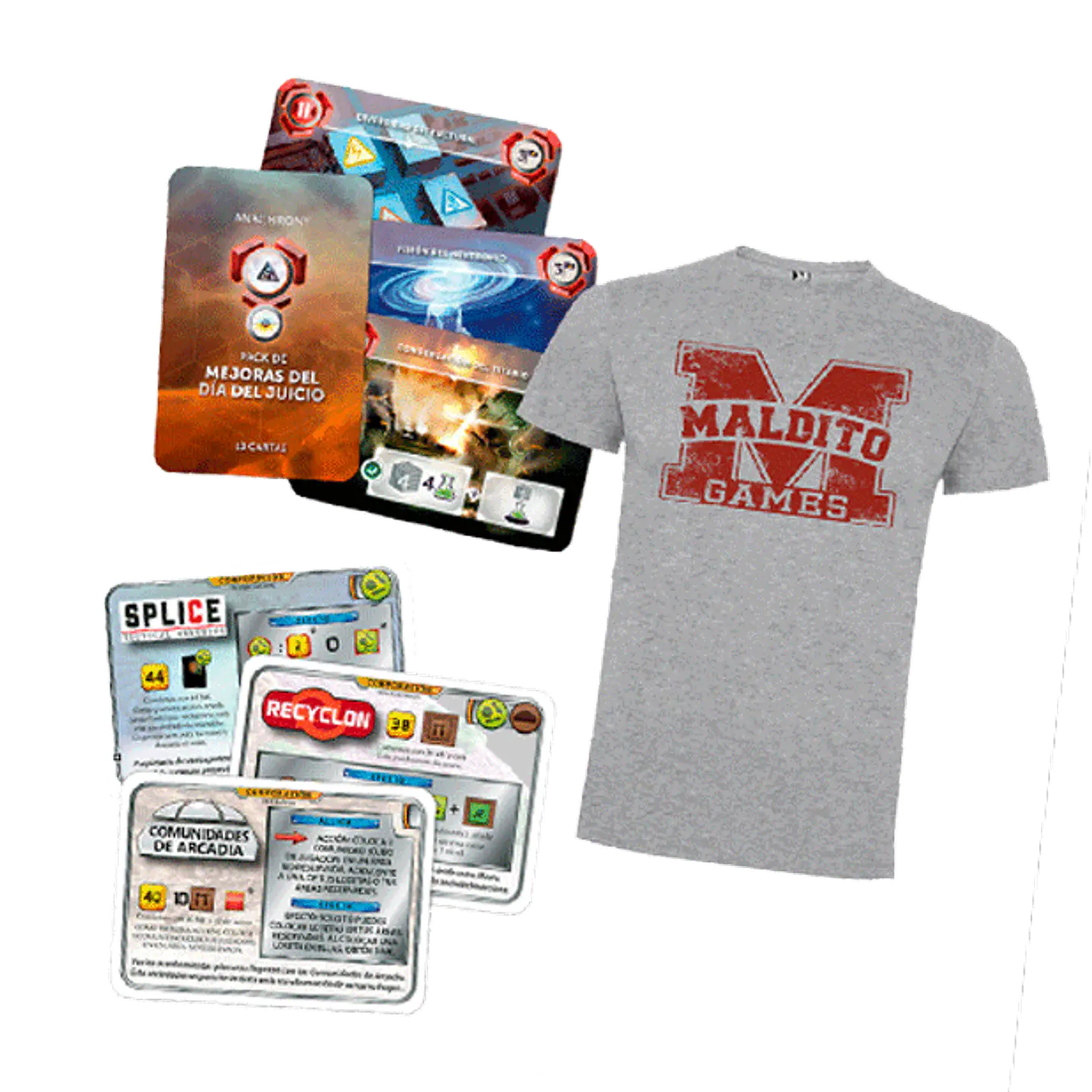 Preventa - PACK PROMOS TERRAFORMING MARS/ANACHRONY + CAMISETA DE REGALO HOMBRE 1