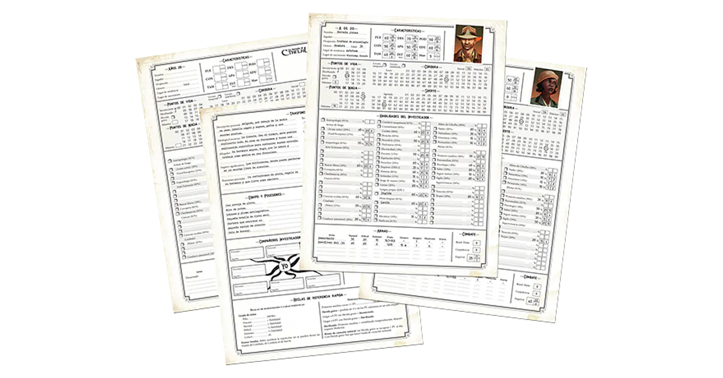 La Llamada de Cthulhu - Caja de Inicio Edición Revisada - Español 3