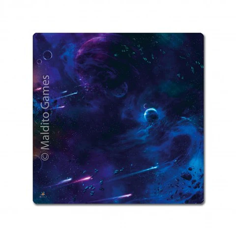 Preventa - TAPETE DE NEOPRENO CUADRADO 3'X3' (90X90 CM) - CUADRADO PLANETAS