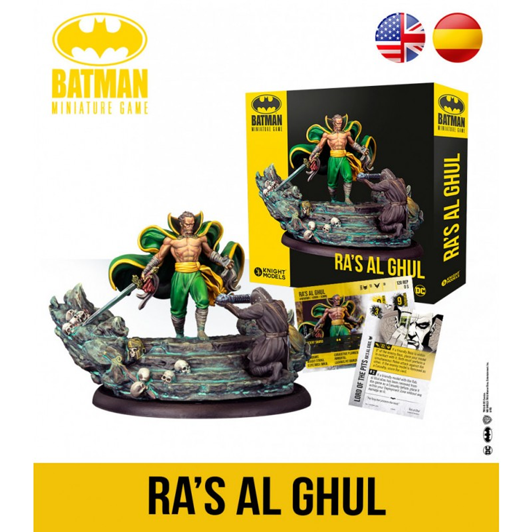 Preventa - Batman Miniature Game: Ra's Al Ghul - Español 1