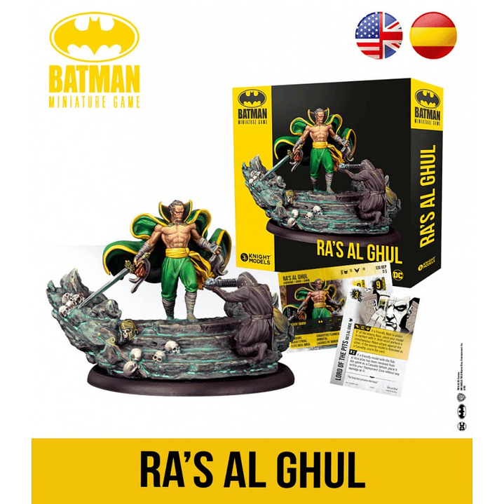 Preventa - Batman Miniature Game: Ra's Al Ghul - Español 1
