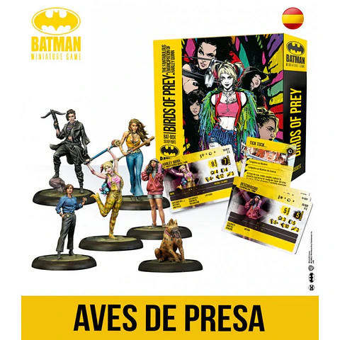 Preventa - Batman Miniature Game: Birds Of Prey - Español