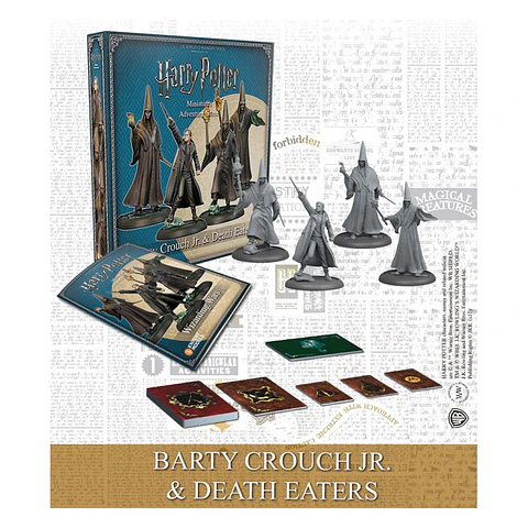 Preventa - Harry Potter Miniature Games - Barty Crouch Jr. y Mortifagos - Español