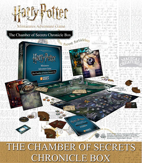 Preventa - Harry Potter Miniatures Game - La Cámara de los Secretos: Chronicle Box - Español