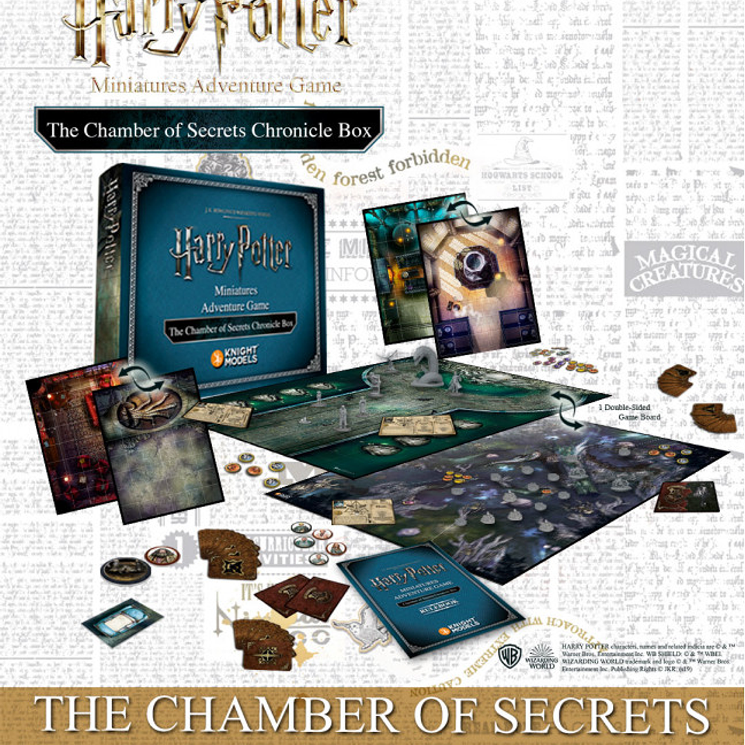 Preventa - Harry Potter Miniatures Game - La Cámara de los Secretos: Chronicle Box - Español 2