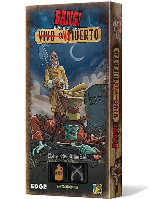 Bang! El Juego de Dados - Expansión Vivo o No Muerto - Español