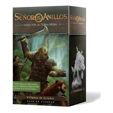 Señor de los Anillos Viajes por la Tierra Media - Pack de Figuras Villanos de Eriador - Español