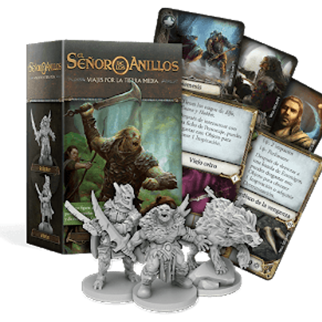 Señor de los Anillos Viajes por la Tierra Media - Pack de Figuras Villanos de Eriador - Español 3