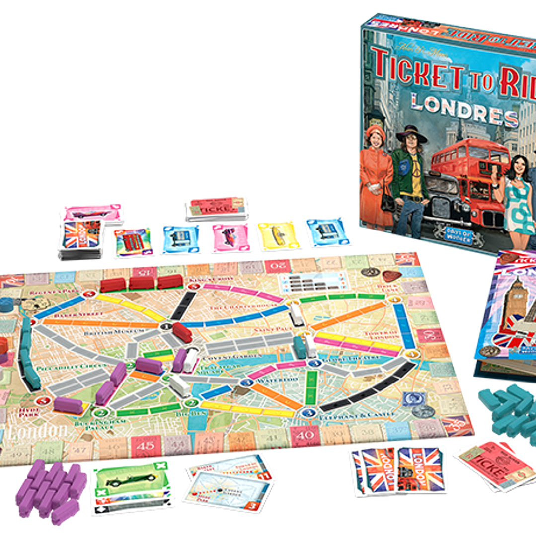 Aventureros al Tren Londres - Español 2
