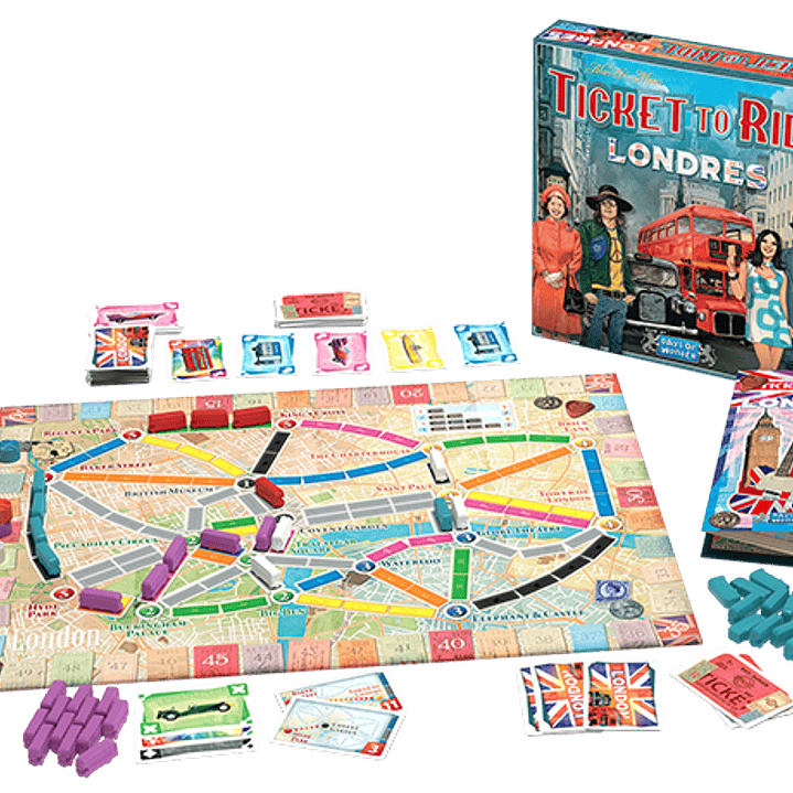Aventureros al Tren Londres - Español 2