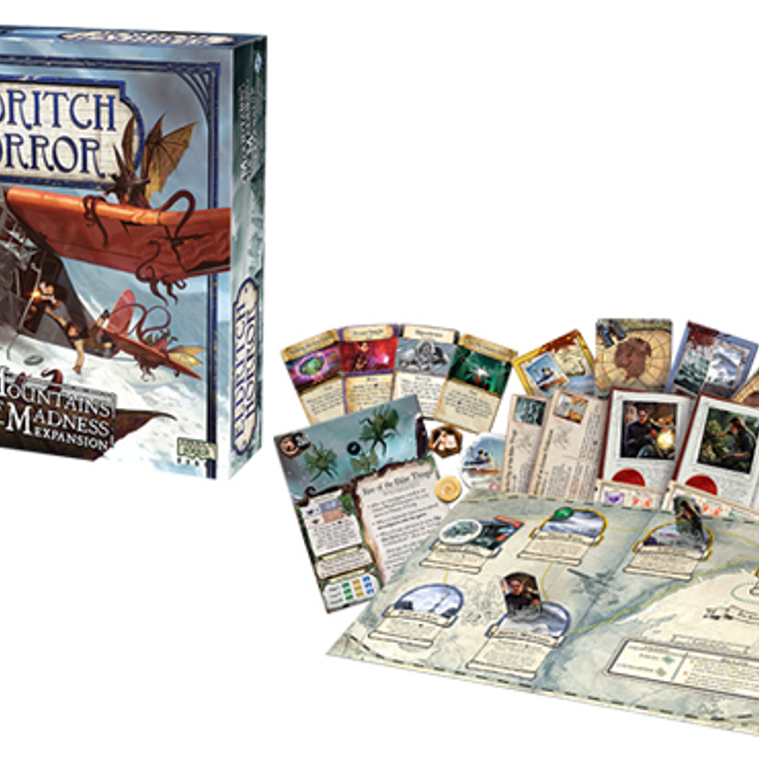 Eldritch Horror: Las Montañas de la Locura - Expansión - Español  2