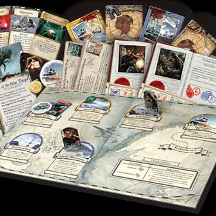 Eldritch Horror: Las Montañas de la Locura - Expansión - Español  5